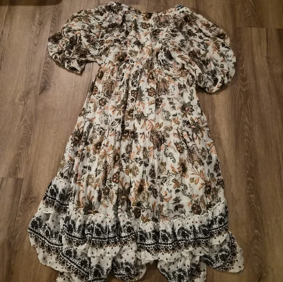 Anthropologie Maxi Dress 1X - Picture 8 of 10